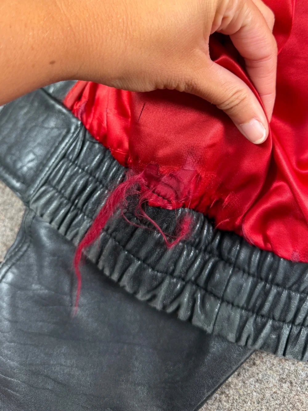 Pelle Studio interior lining